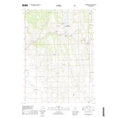 2020 Map of Montpelier Canyon, 2020 Print