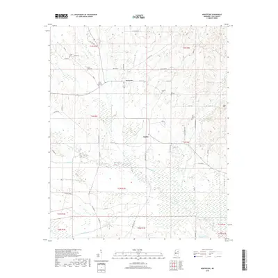 2018 Map of Montpelier, 2018 Print