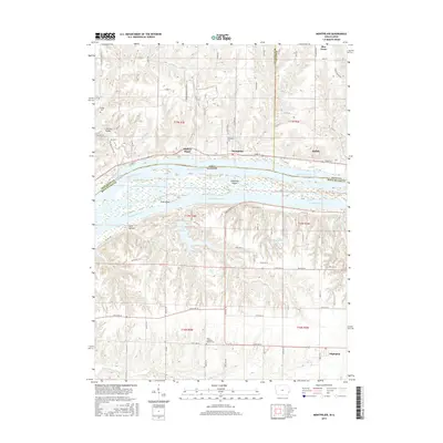 2015 Map of Montpelier, 2015 Print