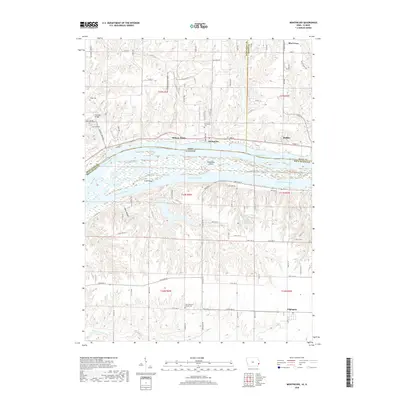 2018 Map of Montpelier, 2018 Print