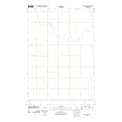 2011 Map of Montpelier NW, 2011 Print