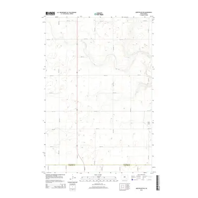 2014 Map of Montpelier NW, 2014 Print