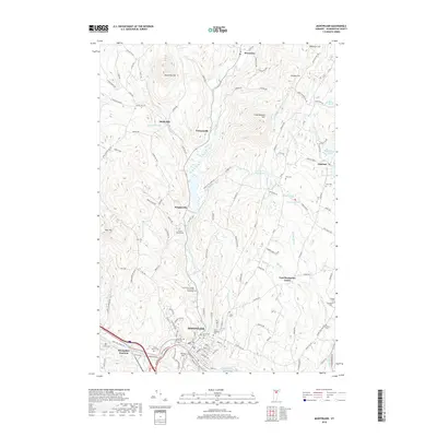2018 Map of Montpelier, 2018 Print
