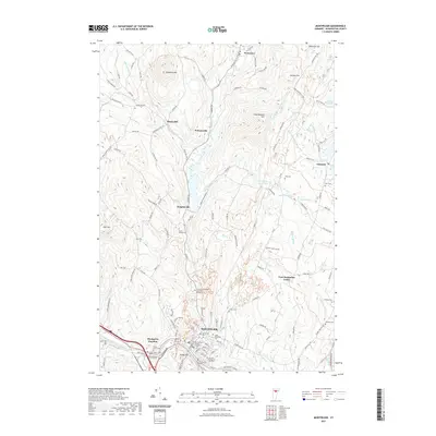 2021 Map of Montpelier, 2021 Print