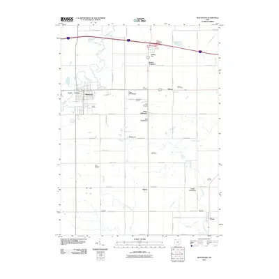 2010 Map of Montpelier, 2010 Print