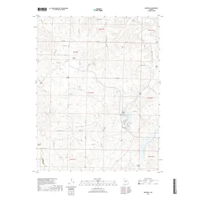 2017 Map of Montreal, 2017 Print