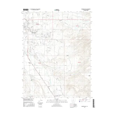 2016 Map of Montrose East, 2016 Print