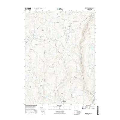 2016 Map of Montrose East, 2016 Print