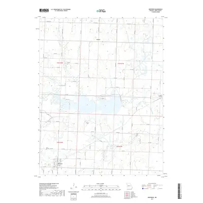 2017 Map of Montrose, 2017 Print
