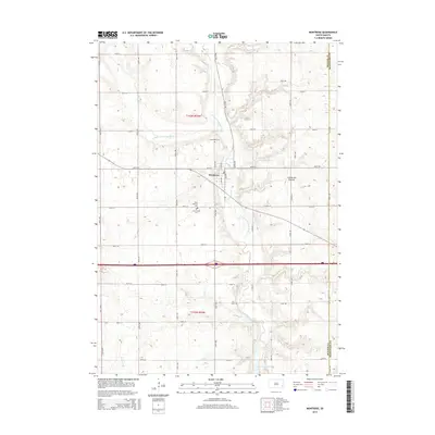 2015 Map of Montrose, 2015 Print