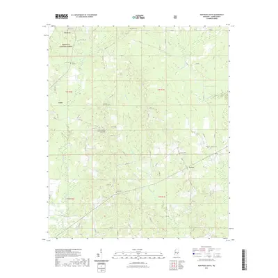 2021 Map of Montrose South, 2021 Print