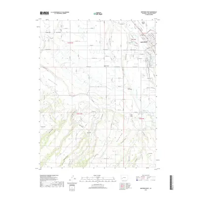 2019 Map of Montrose West, 2019 Print