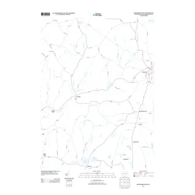 2013 Map of Montrose West, 2013 Print