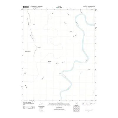 2010 Map of Monument Basin, 2010 Print