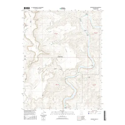 2017 Map of Monument Basin, 2017 Print