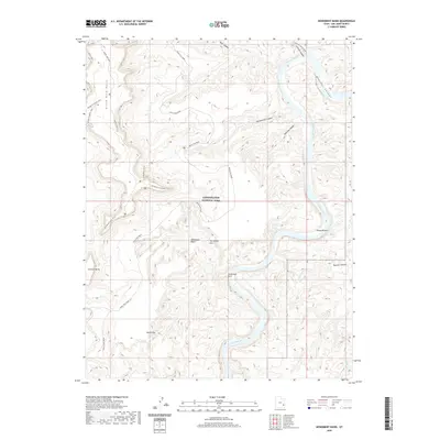 2020 Map of Monument Basin, 2020 Print