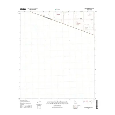 2014 Map of Monument Bluff, 2014 Print