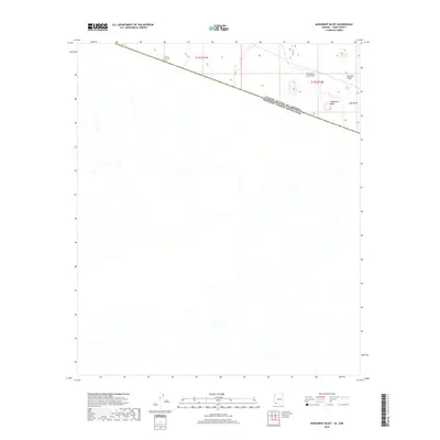 2018 Map of Monument Bluff, 2018 Print
