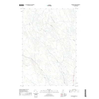 2018 Map of Monument Brook, 2018 Print