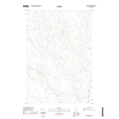2021 Map of Monument Brook, 2021 Print