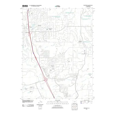 2010 Map of Monument, 2010 Print