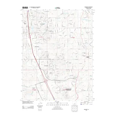 2013 Map of Monument, 2013 Print