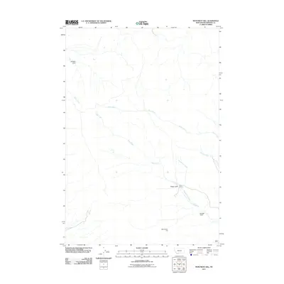2011 Map of Monument Hill, 2011 Print