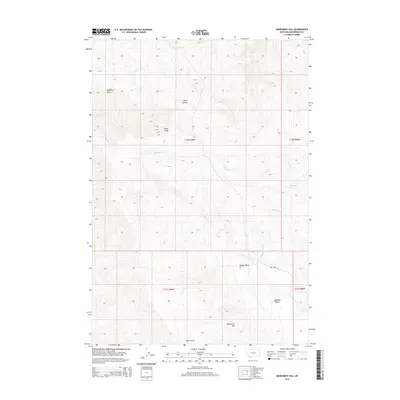 2014 Map of Monument Hill, 2014 Print