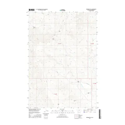 2017 Map of Monument Hill, 2017 Print