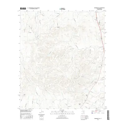 2016 Map of Monument Hill, 2016 Print