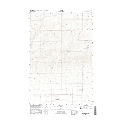 2017 Map of Monument Hill, 2017 Print