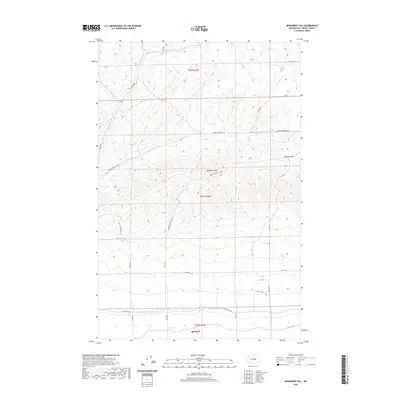 2020 Map of Monument Hill, 2020 Print