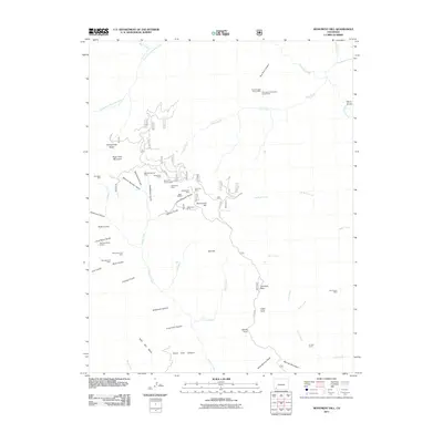 2011 Map of Monument Hill, 2011 Print