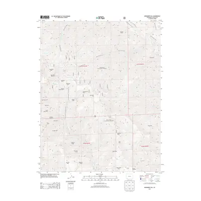 2013 Map of Monument Hill, 2013 Print