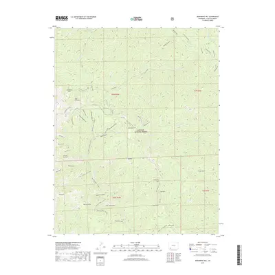 2019 Map of Monument Hill, 2019 Print