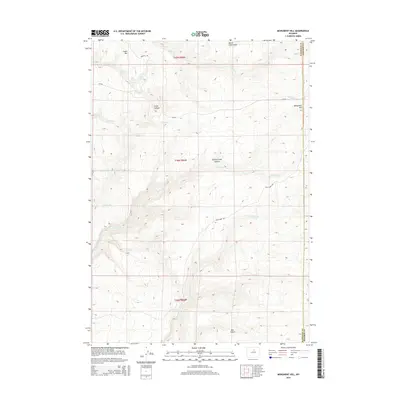 2015 Map of Monument Hill, 2015 Print