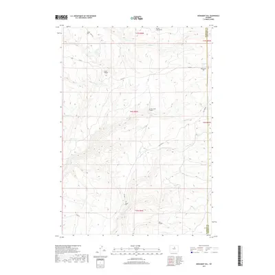 2017 Map of Monument Hill, 2017 Print