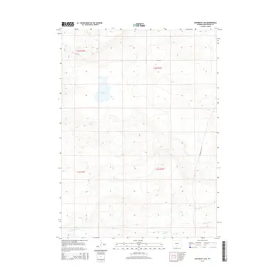 2015 Map of Monument Lake, 2015 Print