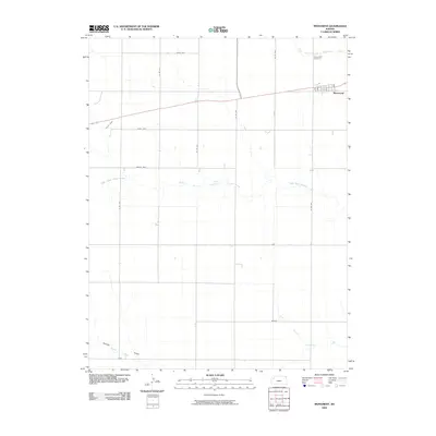 2009 Map of Monument, 2009 Print