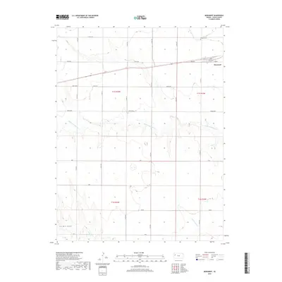 2018 Map of Monument, 2018 Print