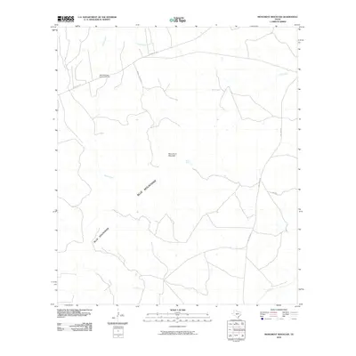 2010 Map of Monument Mountain, 2010 Print