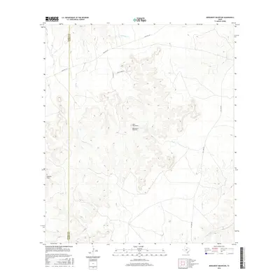 2016 Map of Monument Mountain, 2016 Print