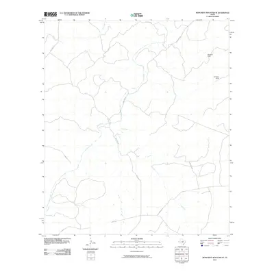 2010 Map of Monument Mountain SE, 2010 Print