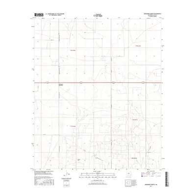 2017 Map of Monument North, 2017 Print