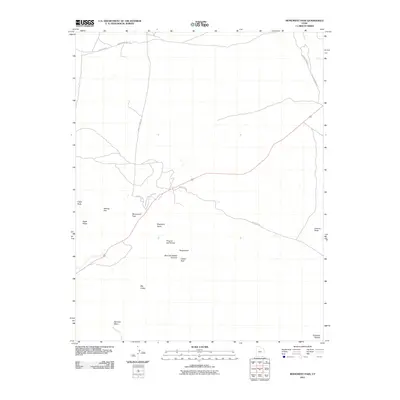 2011 Map of Monument Pass, 2011 Print