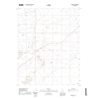2023 Map of Monument Pass, 2023 Print