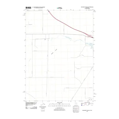 2011 Map of Monument Peak NE, 2011 Print