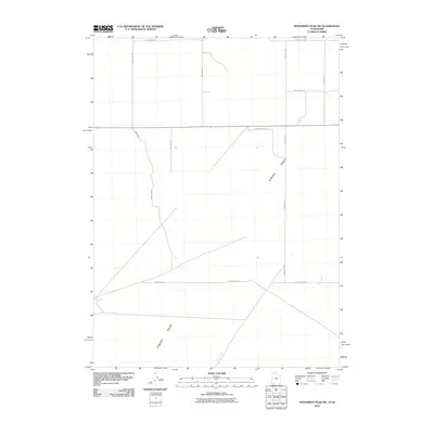 2011 Map of Monument Peak NW, 2011 Print