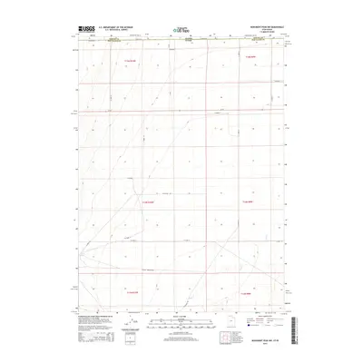 2014 Map of Monument Peak NW, 2014 Print