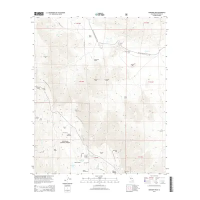 2015 Map of Monument Peak, 2015 Print